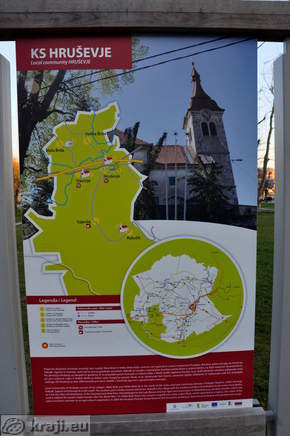 Informativna tabla - KS Hruševje