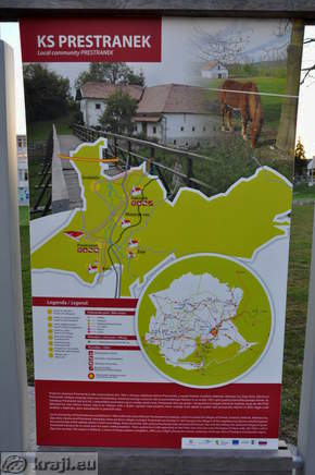 Informativna tabla - KS Prestranek