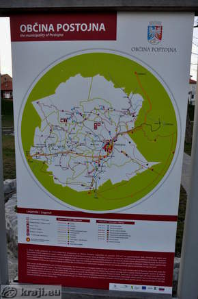 Informativna tabla - Občina Postojna