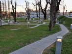 Mestni park - Mestni park zvečer 