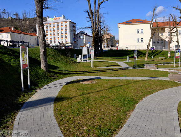 Novi park v Postojni