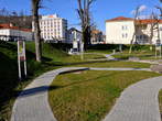 Mestni park - Novi park v Postojni 