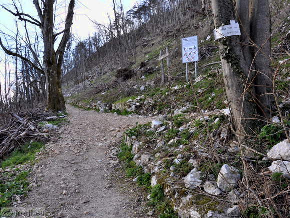 Postojna - Schloss Adelsberg (Berg Sovic)