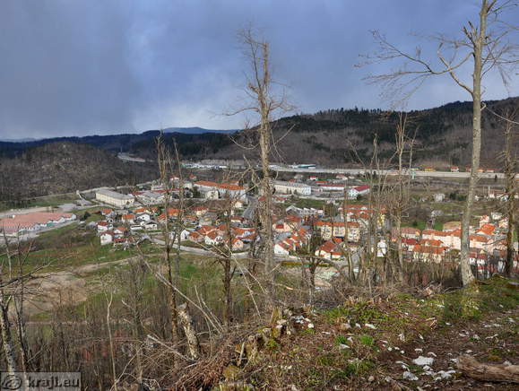 Postojna - Schloss Adelsberg (Berg Sovic)