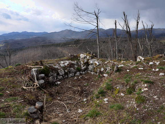 Postojna - Schloss Adelsberg (Berg Sovic)