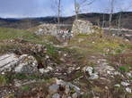 Grad Adelsberg (Hrib Sovič) - Pogled na del prihoda 