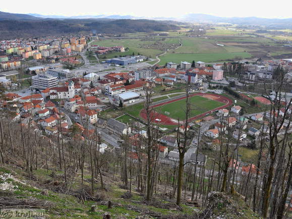 Postojna - Schloss Adelsberg (Berg Sovic)