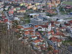 Grad Adelsberg (Hrib Sovič) - Titov trg v Postojni z okolico 