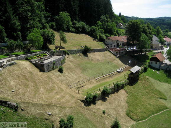 Predjama Schloss - Umgebung