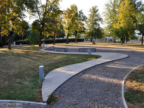 Mestni park v Sežani