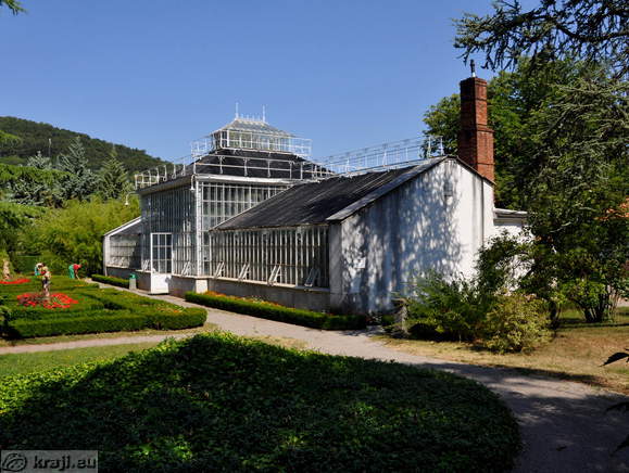 Palmarium in the Botanic Gardens of Sezana