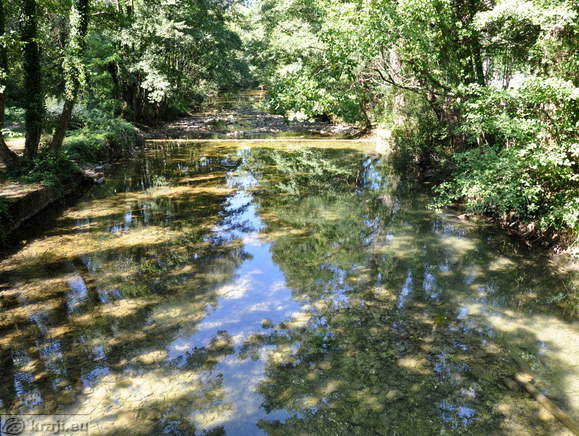 Reka Rižana v smeri proti Kopru