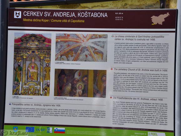 Kostabona - Die Friedhofskirche des Hl. Andreas