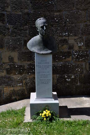 Kostabona - Büste von Alojz Kocjancic