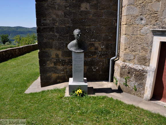 Kostabona - Büste von Alojz Kocjancic