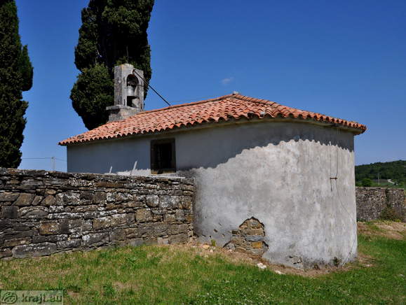 Chapel of St. Stephen on the cemetery in Krkavace