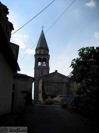 Church of St. Thomas in village Osp
