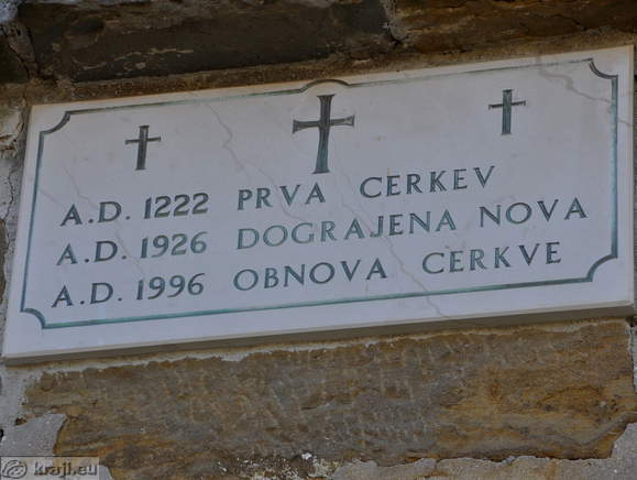 Informativna tabla - Zgodovina