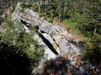 Trebese - Wasserfall Stranice unterhalb Trebese - Trebeše - Slap Stranice pod Trebešami