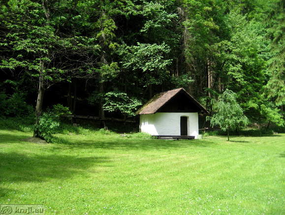 Old mill at the start of gorge