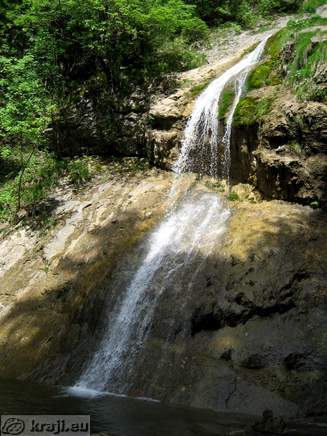 Left side of fifth waterfall