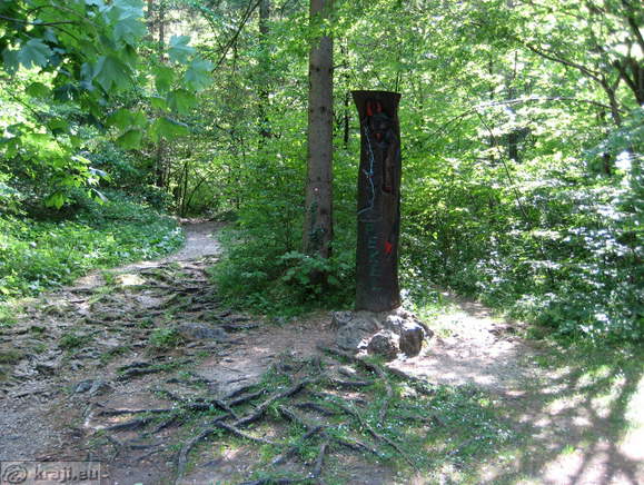 Devil on the start of Pekel Gorge
