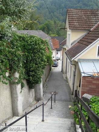 Polhov Gradec - Der alte Dorfkern