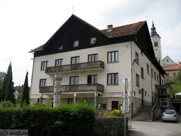 Polhov Gradec - Der alte Dorfkern