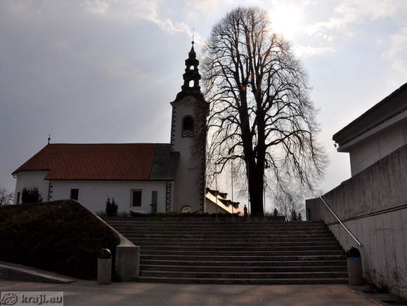 Stairs to the Old Church of Saint Michael