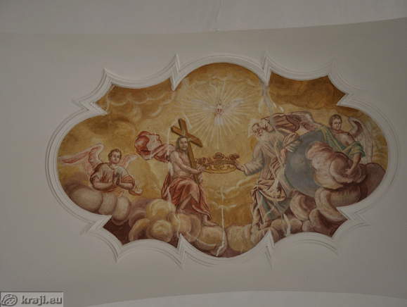 Fresco on the ceiling