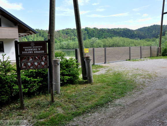 Teiche im Tal Draga - Jagdhaus LD Ig