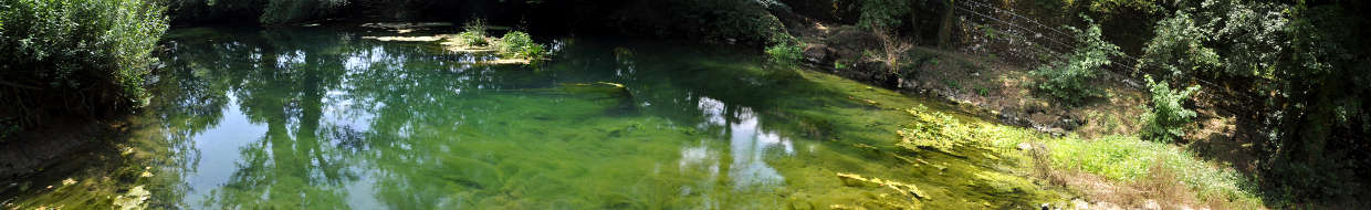 Die Quelle des Flusses Krka