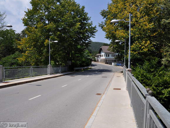 Road over the Krka River