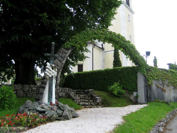Monument dedicated to the killed in First World War