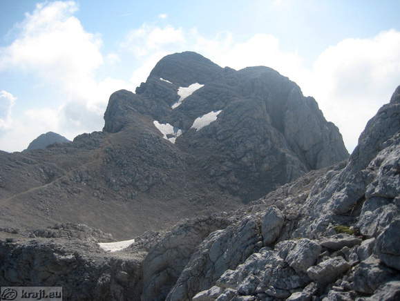 Walking trail: Kokrsko sedlo-Skuta <br> At the end of the climbing part we saw Skuta