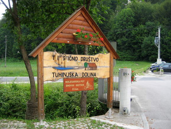 Tourist society Tuhinjska dolina - Bike route Snovik - Motnik