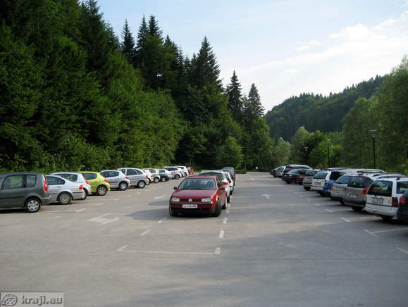 Parking area at Terme Snovik
