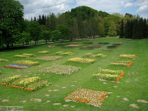 Južni park v Arboretumu Volčji Potok