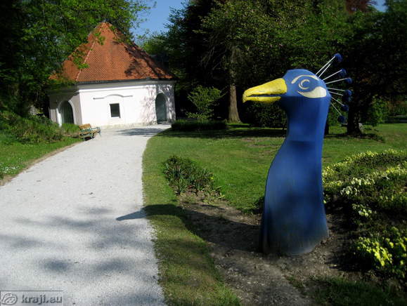 Kavarnica Arboretum iz smeri Starega parka