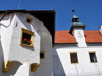 Castle Courtyard - View above the Castle Courtyard 