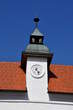 Castle Courtyard - Small tower with clock 