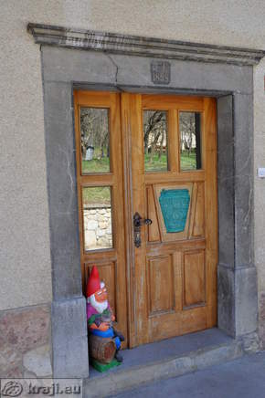 Portal of the house of Janez Grilc