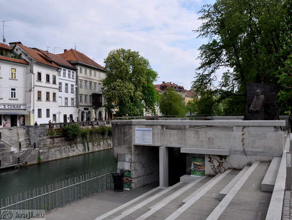 Ljubljana - Denkmal für Ivan Hribar
