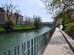 Fluss Ljubljanica - Breg - Fluss Ljubljanica 