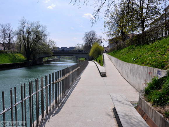 Breg - Fluss Ljubljanica