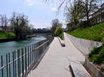 Fluss Ljubljanica - Breg - Fluss Ljubljanica 