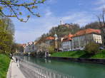 Fluss Ljubljanica - Breg - Fluss Ljubljanica 