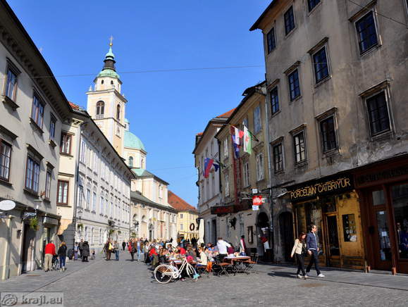Ciril-Metodov trg v Stari Ljubljani