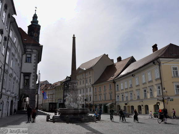 Pogled nazaj na Mestni trg