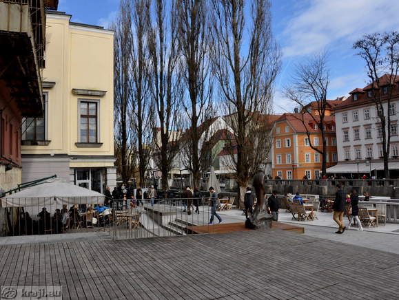 Ljubljanski dvor - Zunanja terasa